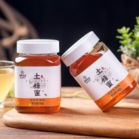 土蜂蜜深山原蜜現貨批發(fā)秦嶺500g瓶裝液態(tài)土蜂蜜工廠直發(fā)百 花蜜