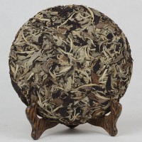 云南景谷老白茶春茶白牡丹餅高山花香牡丹王茶餅茶葉日曬357g批發